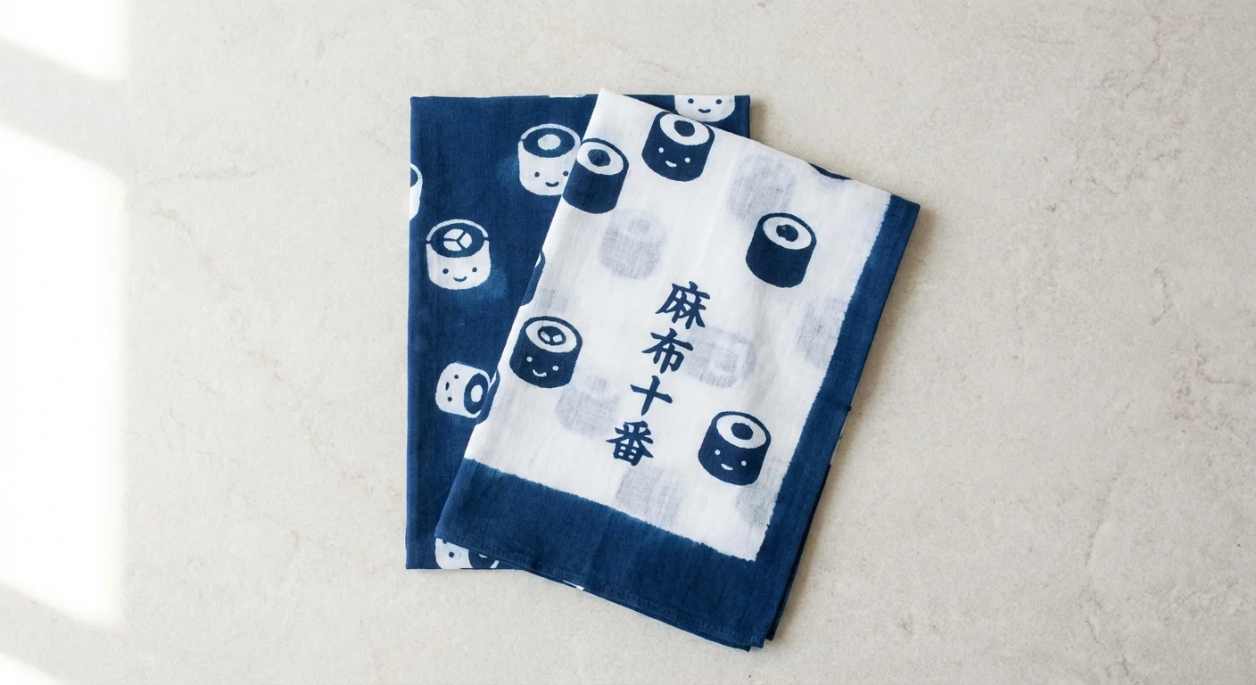 makiちゃん手ぬぐい