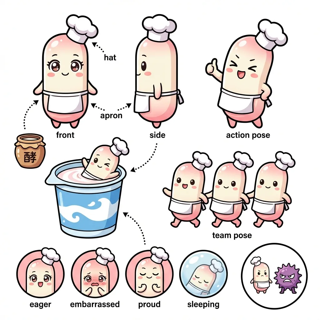 乳酸菌ちゃん キャラクターシート