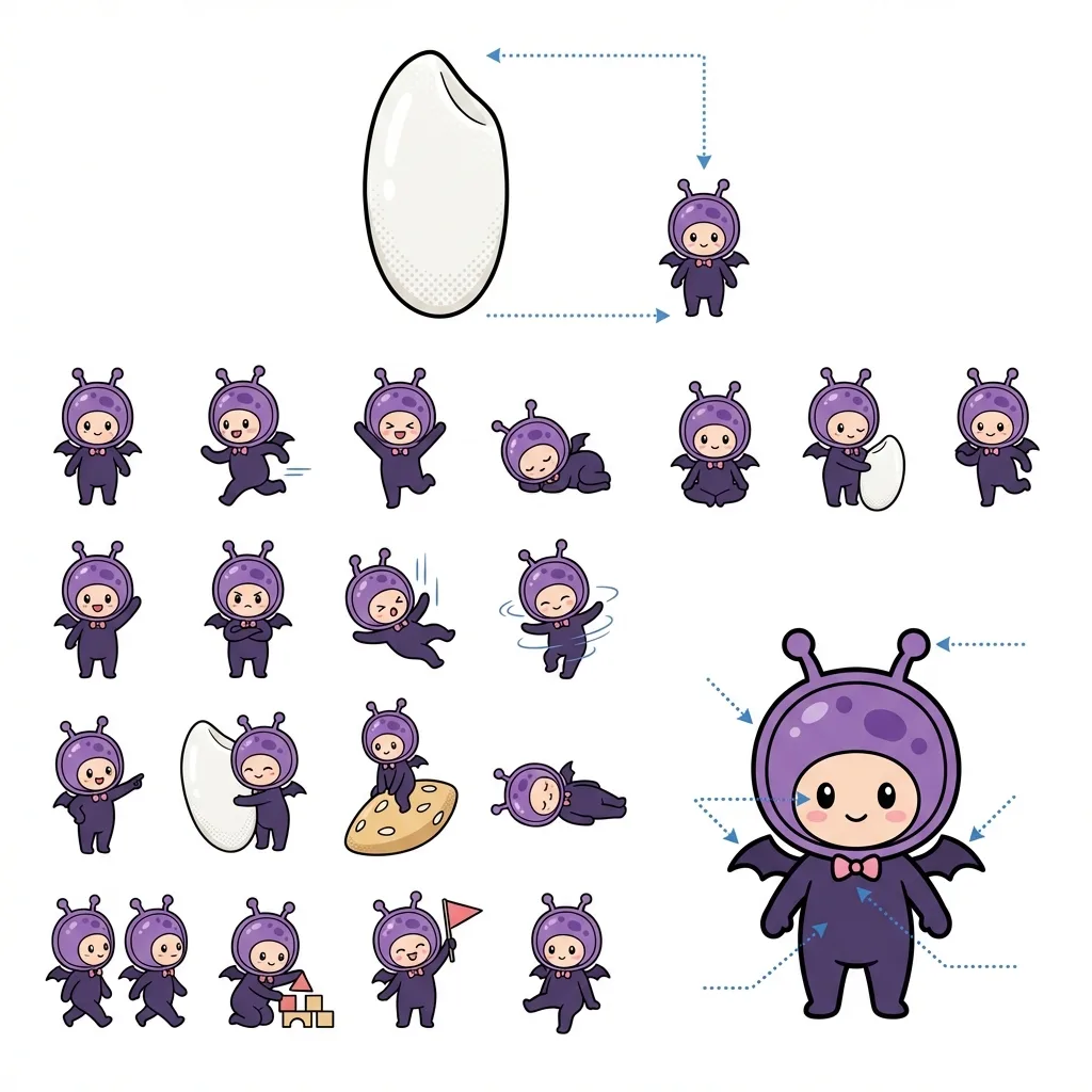 ミニオン キャラクターシート