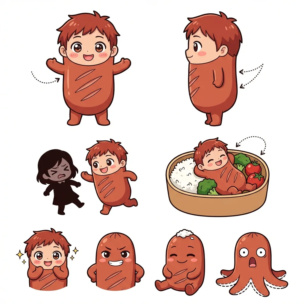 ウインナーくん キャラクターシート