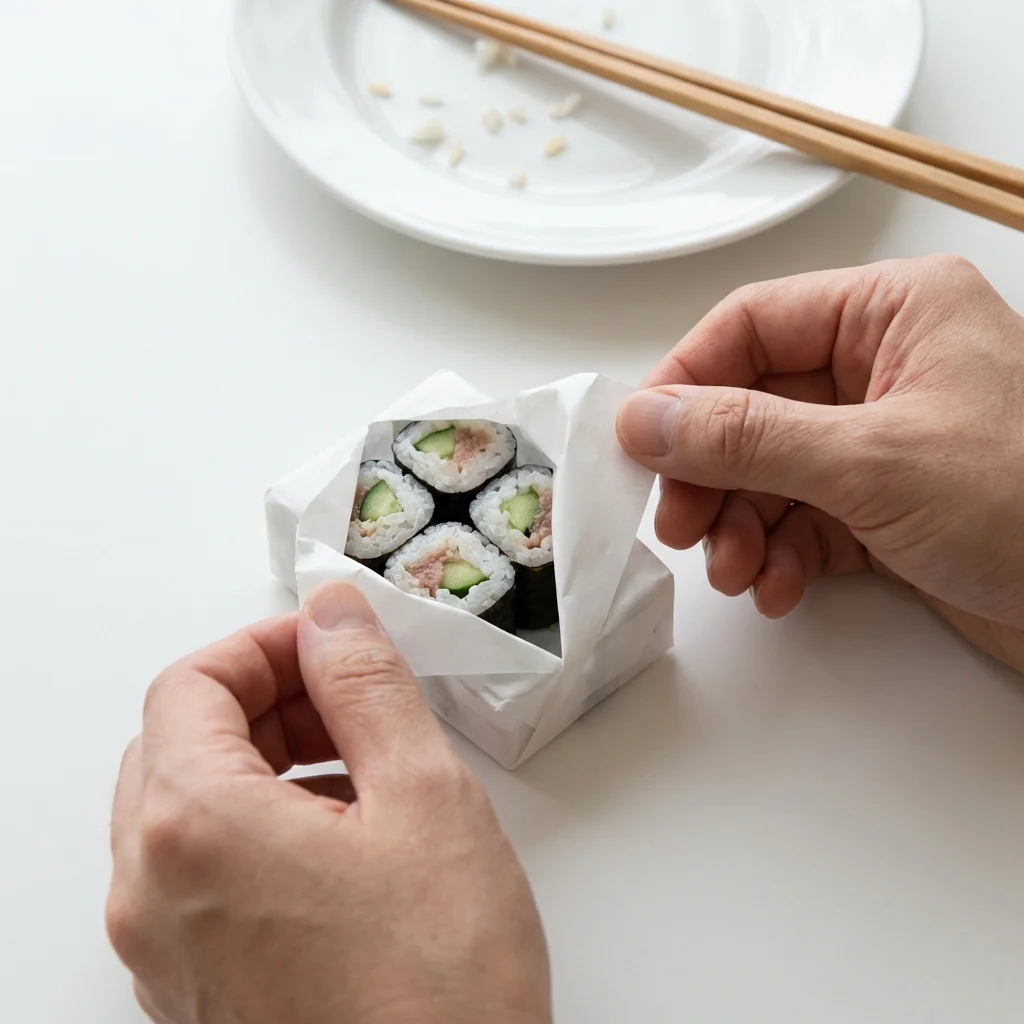 贈り物を開ける