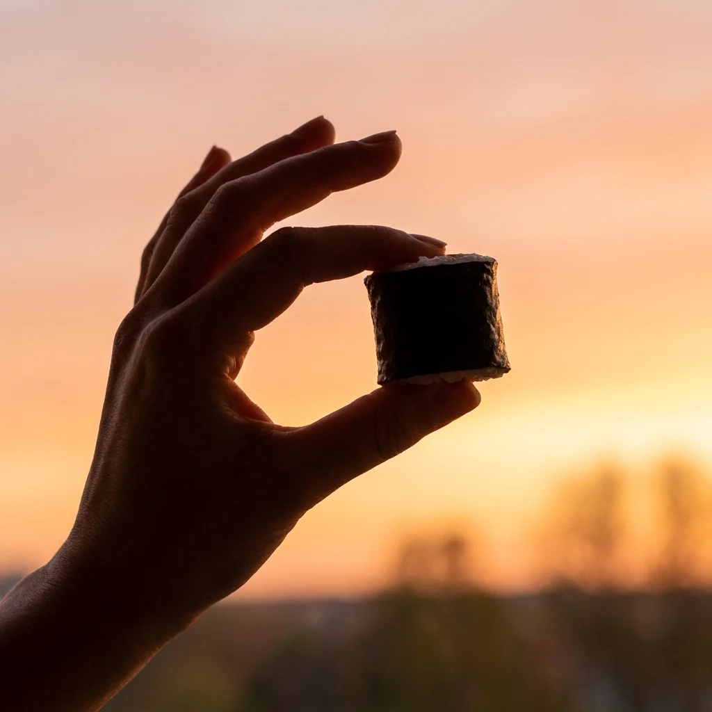 夕焼けに透かして #1