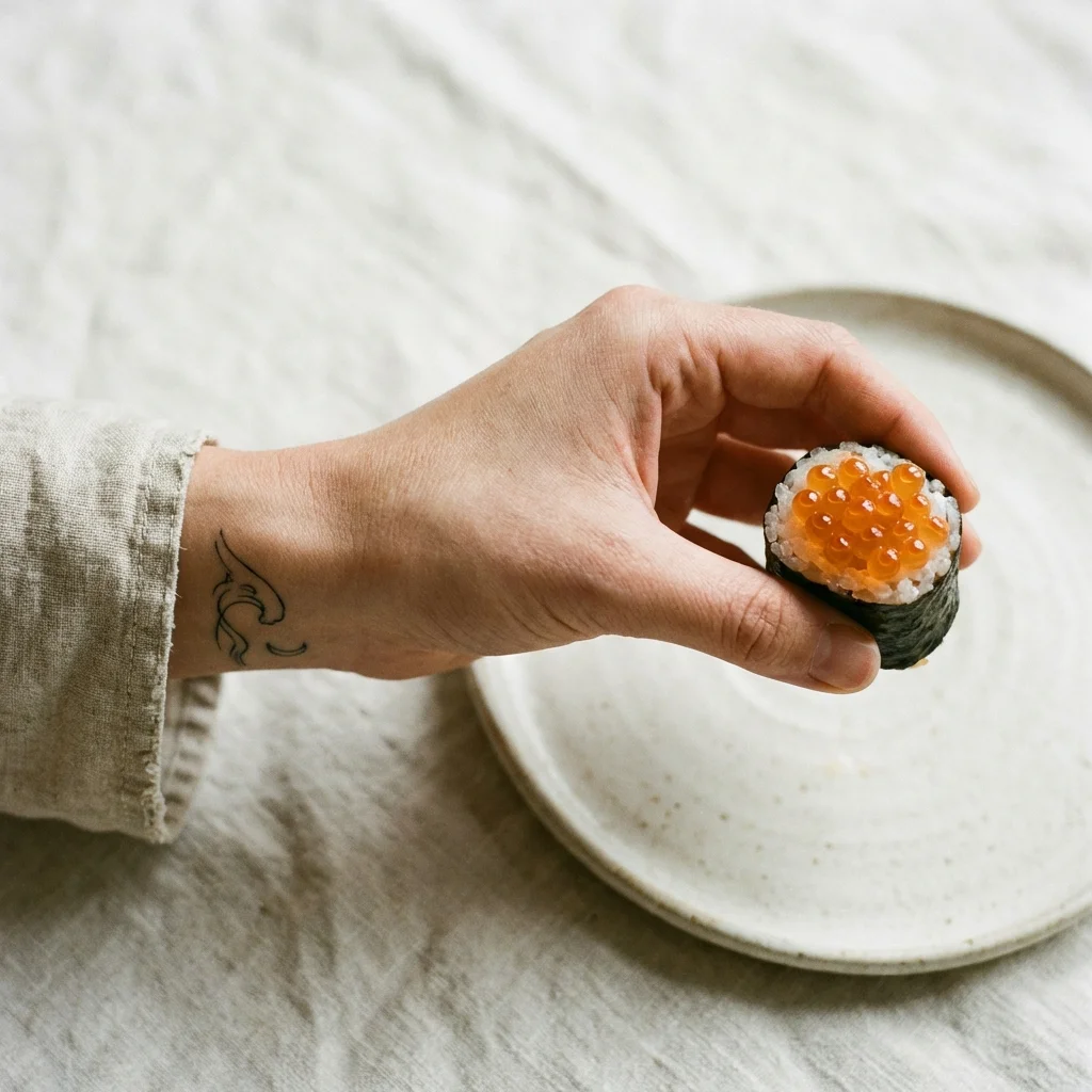 タトゥーとイクラ