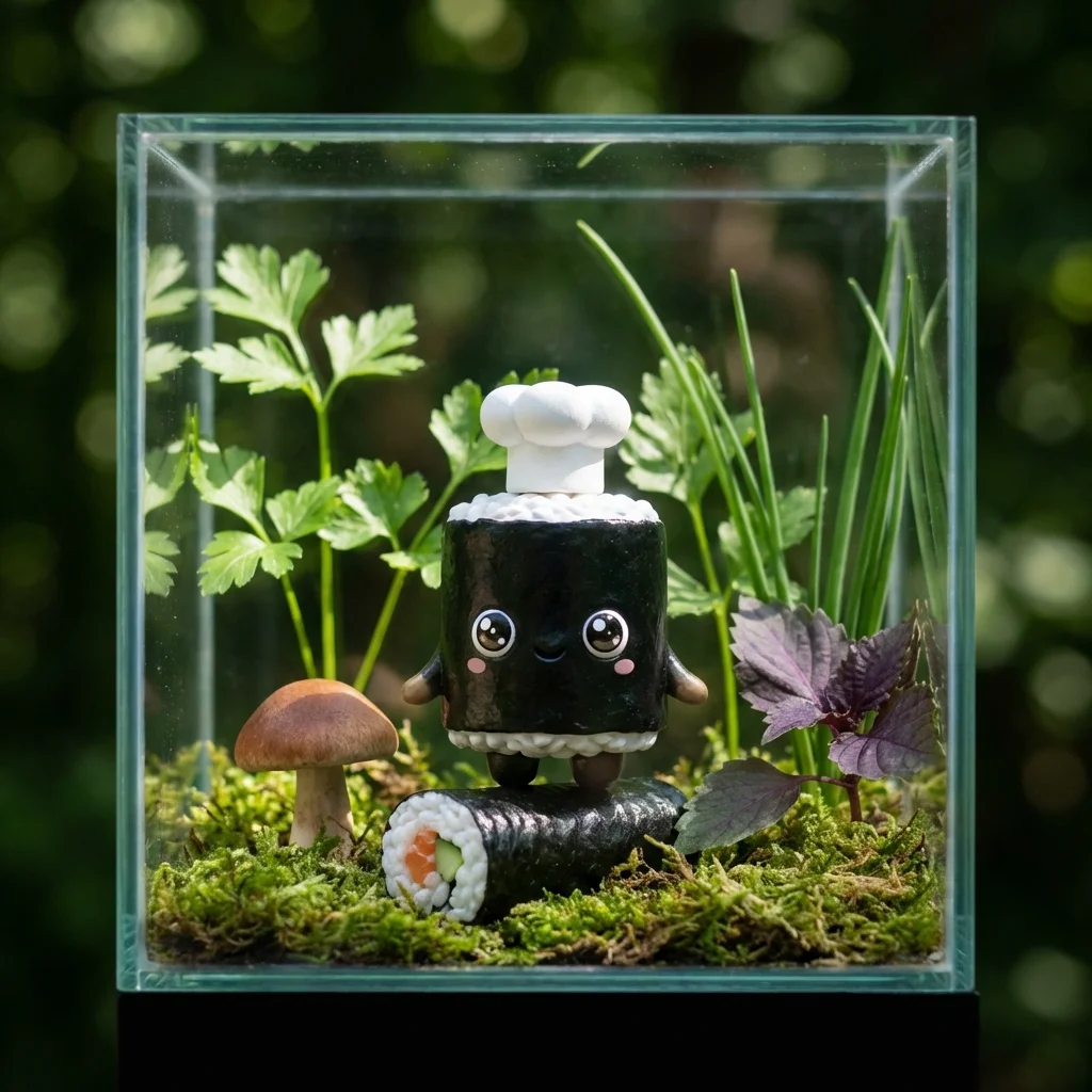 ハーブの森を探検