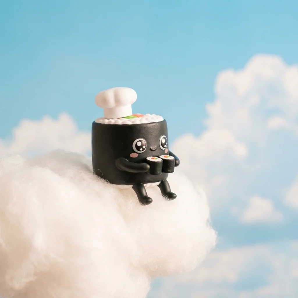 雲の上で、ひなたぼっこ