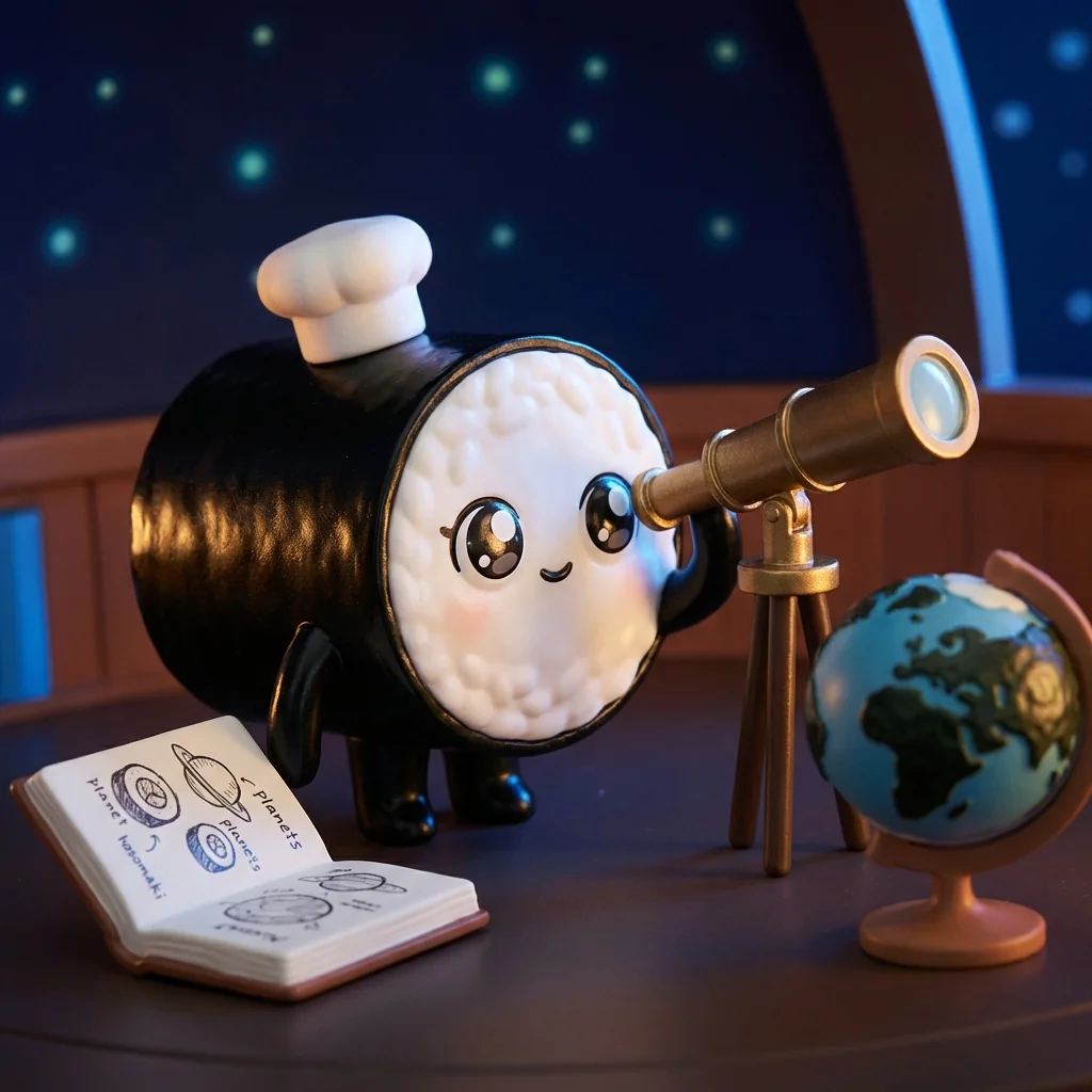 細巻き星雲を、発見