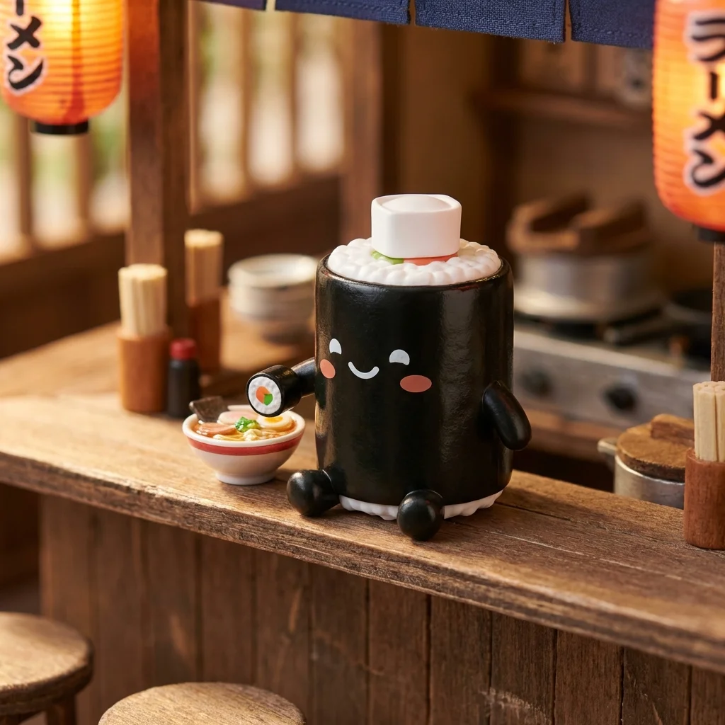 ラーメンにトッピング