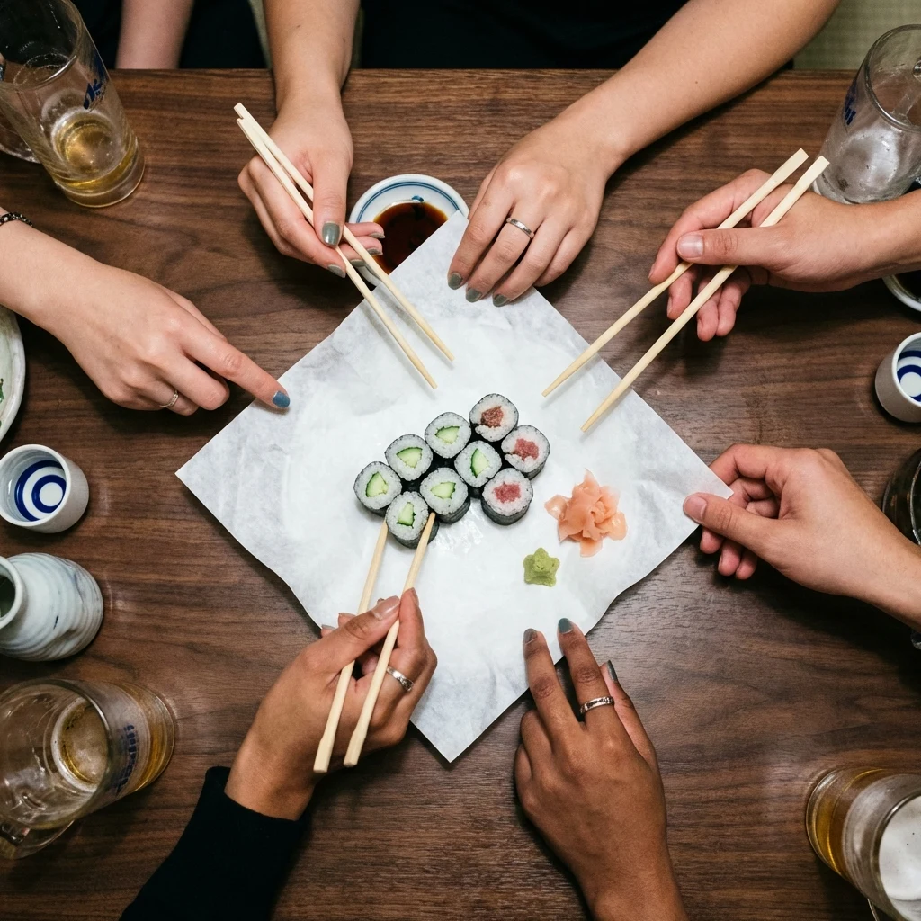 みんなで取り合い