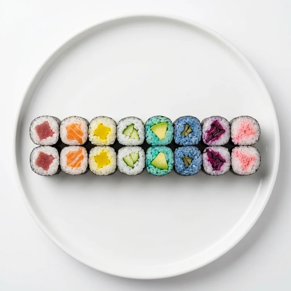 断面レインボー #1